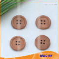 Botões de madeira natural para vestuário BN8015